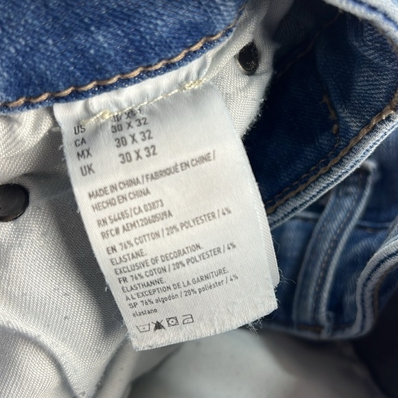 American Eagle Jeans Extreme Flex 4 Slim Cut Off Men's Size 30 - Picture 4 of 9